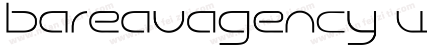 bareauagency we字体转换